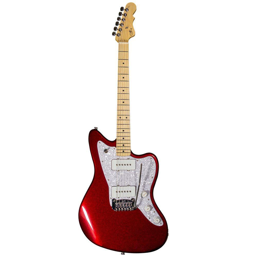 G&L Fullerton Deluxe Doheny Electric Guitar – Ruby Red Metallic